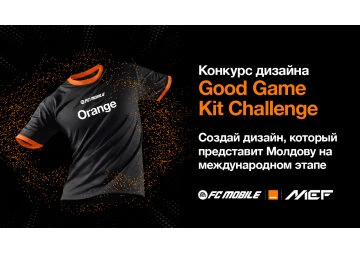Создай собственный дизайн для EA SPORTS FC™ Mobile и участвуй в Good Game Kit Challenge: Orange Moldova запускает конкурс для фанатов игры