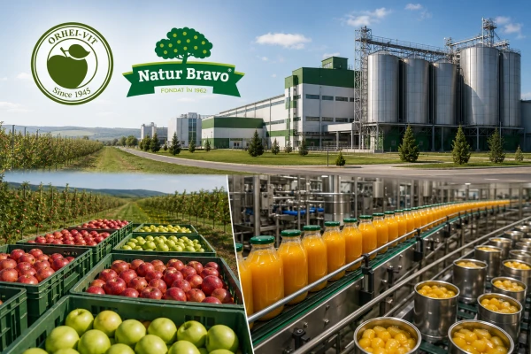 Industria de prelucrare se extinde: ce va schimba tranzacția dintre Orhei-Vit și Natur Bravo pentru fermieri și localitatea Kupcini