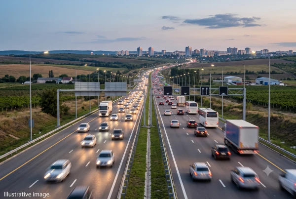 В Молдове построят 5 км автомагистрали Unirii-A8 для улучшения связи с Румынией