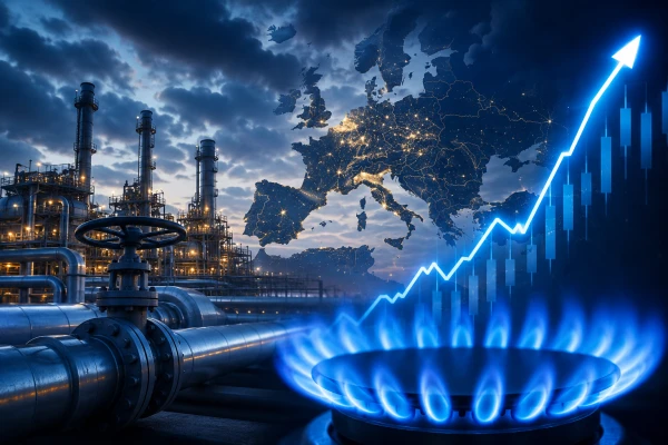 Цена газа в Европе продолжает расти и обновляет локальные максимумы