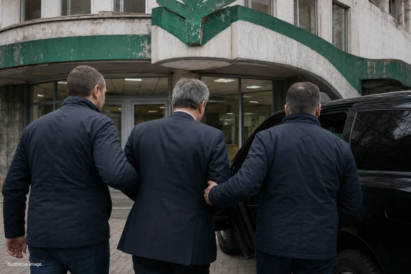 Former chairman of Banca de Economii was detained in connection with a case involving money laundering on an exceptionally large scale