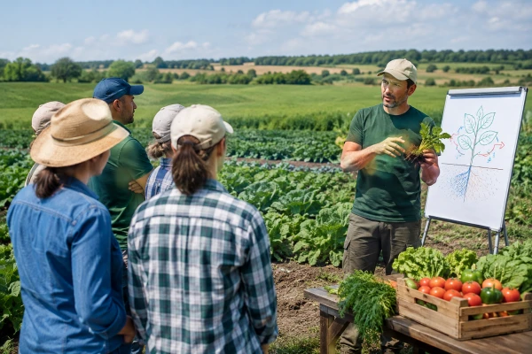 A fost lansată Școala organică pentru fermieri