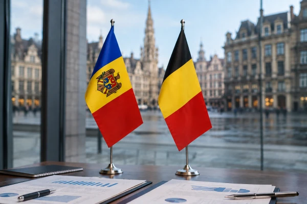 Moldova dorește să atragă investiții belgiene și să-și extindă schimburile comerciale cu Belgia