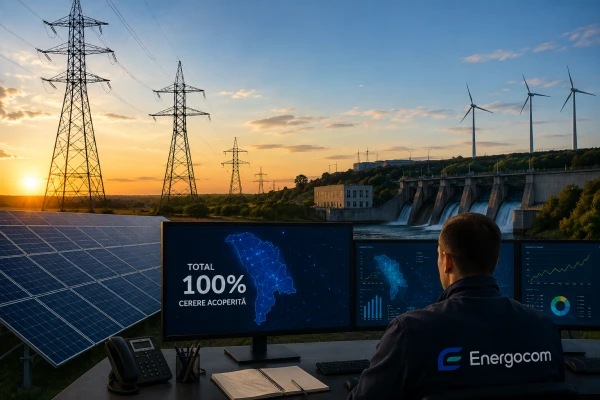 Energocom полностью покрыл спрос на электроэнергию в Молдове 11 августа