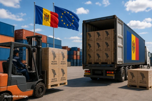 Moldova's exports to the EU rose by 11.3% in the first five months of 2026
