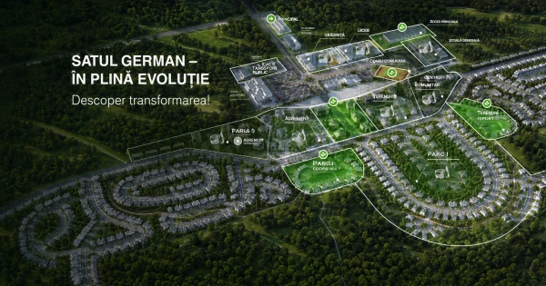 "Satul German" a semnat un parteneriat cu compania Solomon Construct pentru construcția a 12 blocuri locative din tranșa a V-a