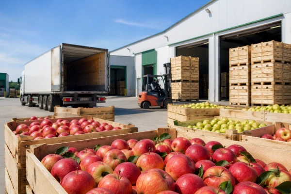 Producătorii de fructe din Moldova au cerut soluționarea problemei întârzierilor la granița cu România