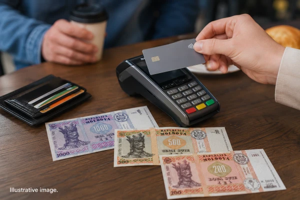 Cardurile au depășit numerarul la numărul de tranzacții, iar în ceea ce privește suma, rezultatul este aproape egal