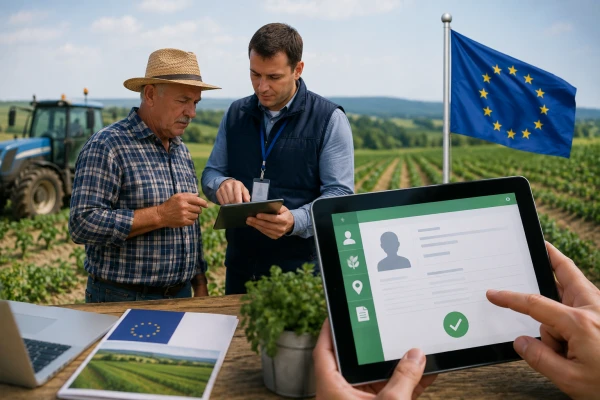 UE va acorda granturi de până la 15.000 de dolari pentru înregistrarea fermierilor în registrul digital