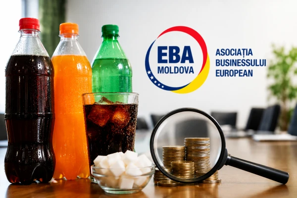 EBA Moldova se pronunță împotriva accizei la băuturile carbogazoase dulci