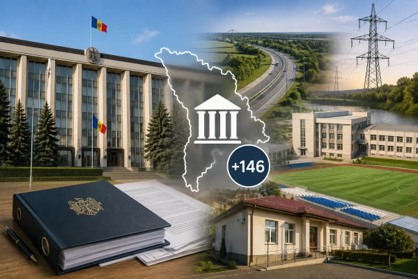 Guvernul a extins lista bunurilor aflate în proprietatea publică a statului cu 146 de obiecte
