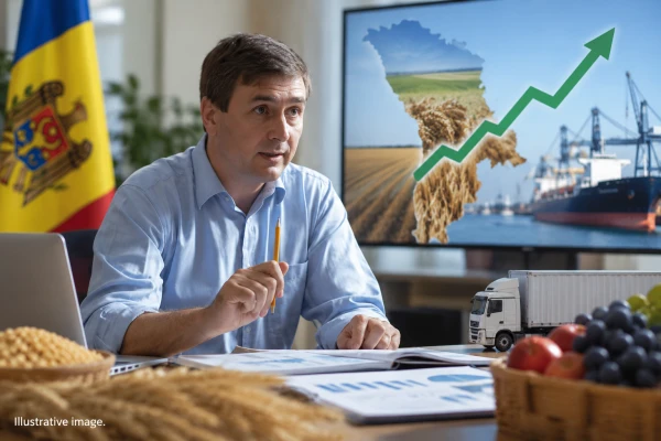 Exporturile de produse agricole din Moldova au început din nou să crească, după trei ani de scădere