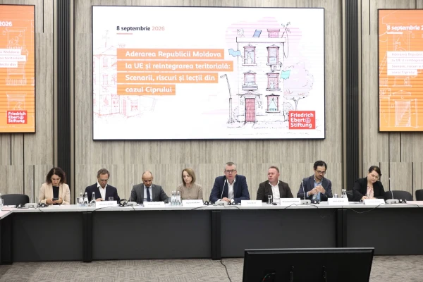 Aderarea la Uniunea Europeană și reintegrarea teritorială trebuie să se consolideze reciproc – concluzia unui nou studiu FES