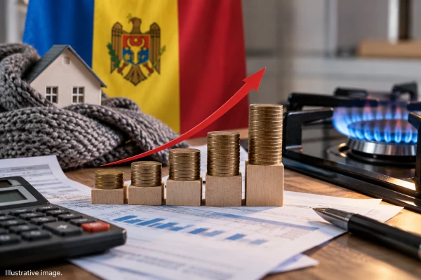 Energocom просит повысить тариф на газ для бытовых потребителей Молдовы на 29,4%