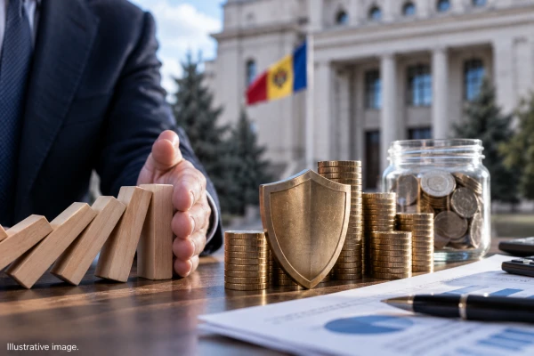 Băncile din Moldova prezintă în continuare un risc de credit ridicat, dar dispun de rezerve semnificative de lichiditate