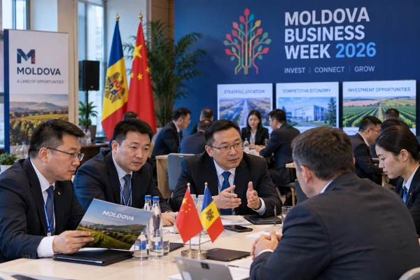 Chinese entrepreneurs are exploring investment opportunities in Moldova at Moldova Business Week 2026