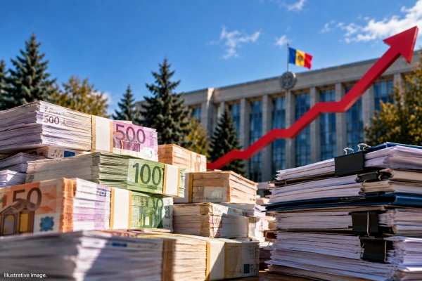 Moldova's external debt rose to 10.42 billion euros in the first half of 2026