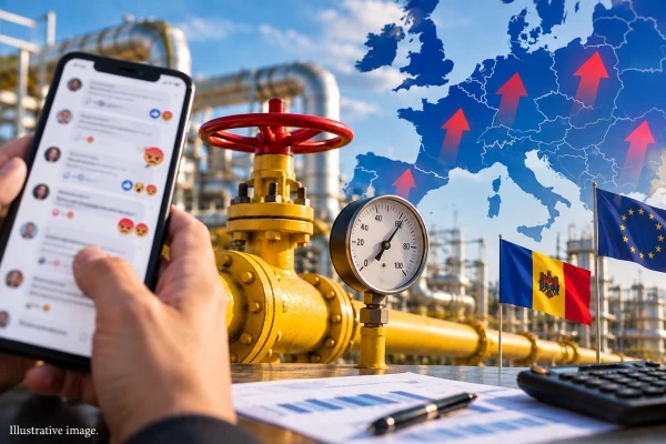 ANRE called for an objective comparison of gas prices in Moldova and Europe