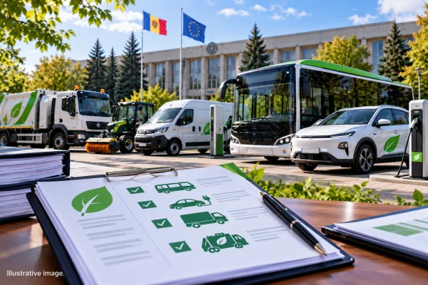 Moldova va ține cont de consumul de energie și de emisii în cadrul achizițiilor publice de mijloace de transport