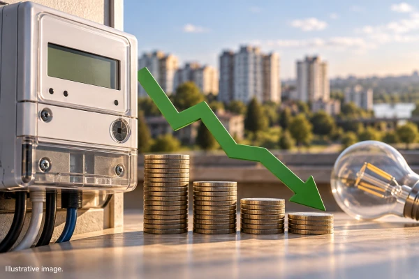 Electricity consumption on the right bank of the Nistru River fell by 6.5%