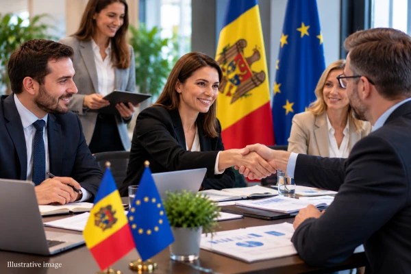 Mediul de afaceri ajută Moldova în procesul de transformare și de pregătire pentru aderarea la UE