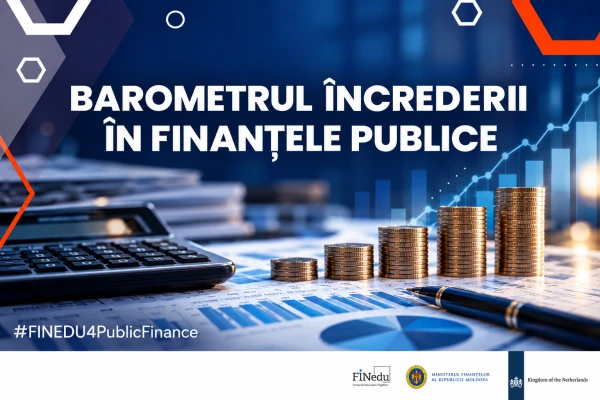 În Moldova a fost lansat "Barometrul încrederii în finanțele publice"