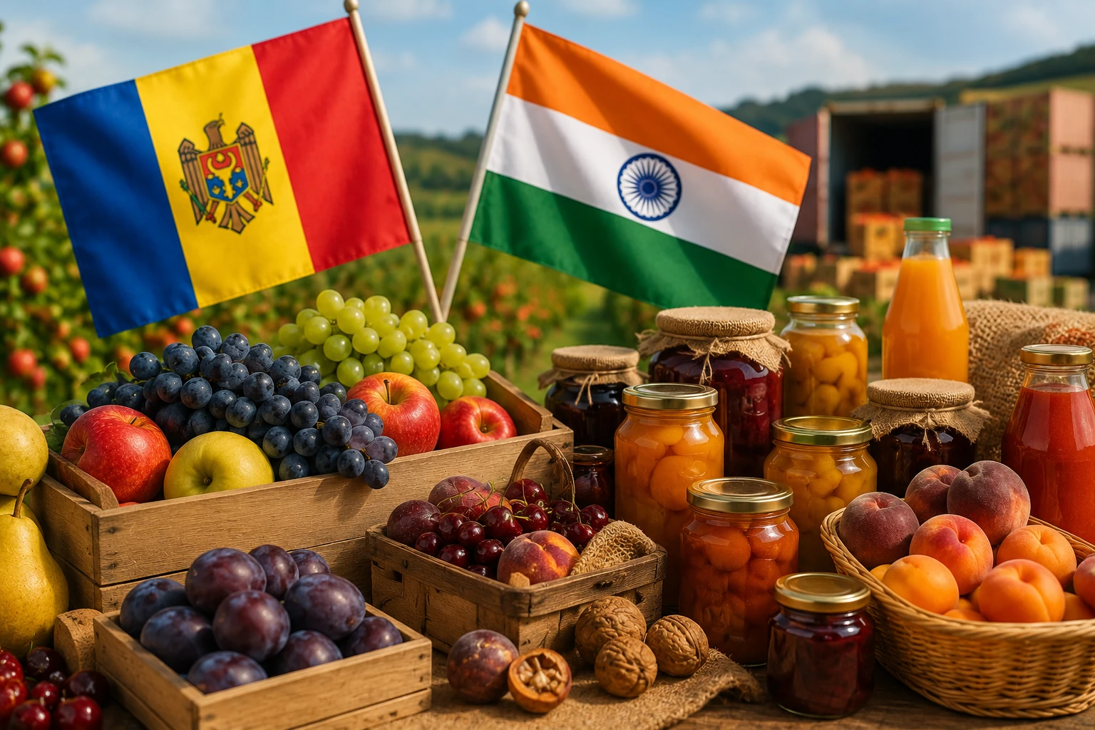 Moldova is ready to increase fruit exports to India