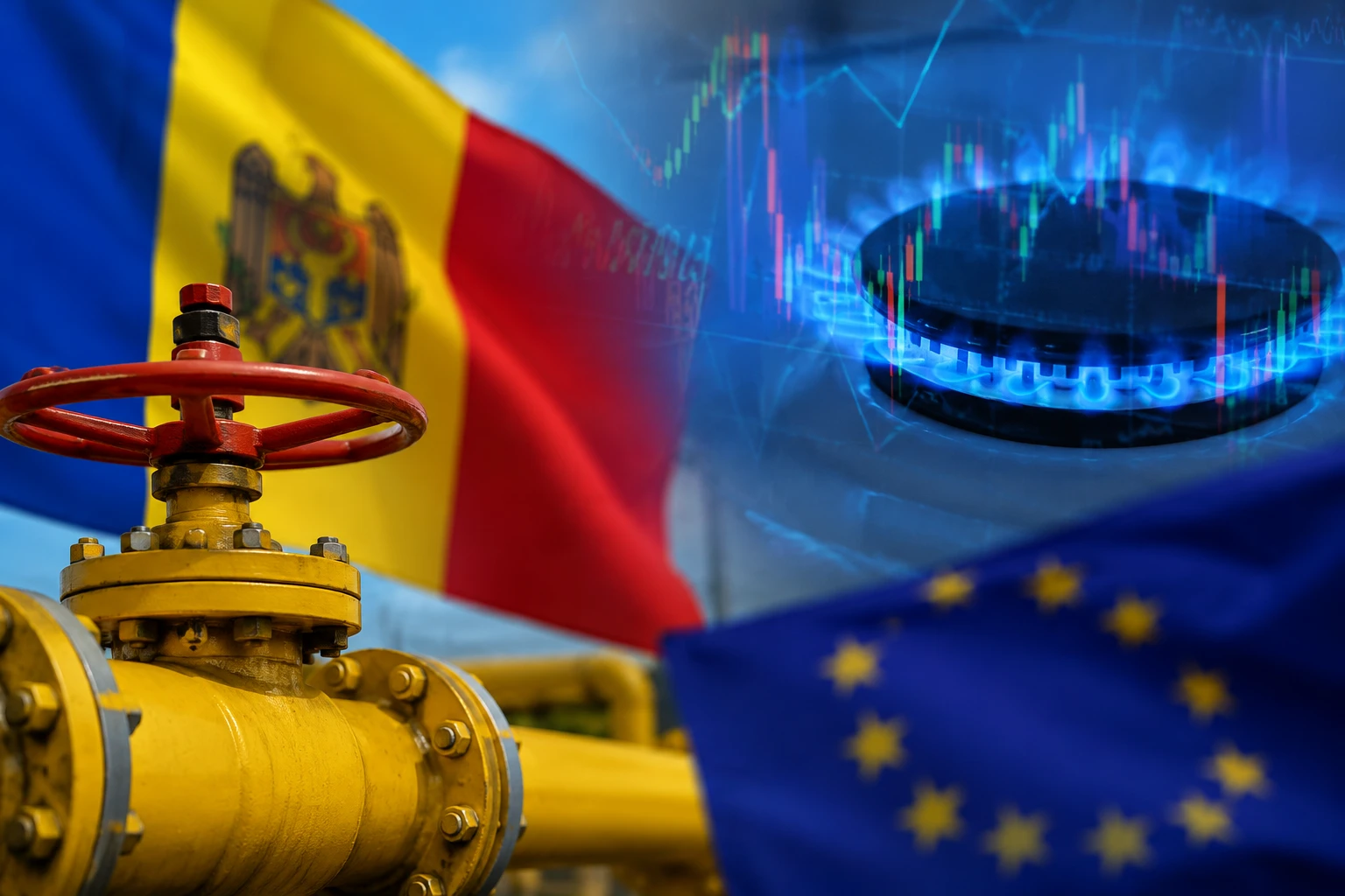 Moldovei i s-a propus să treacă la achiziții de gaze în etape, urmând exemplul țărilor din UE