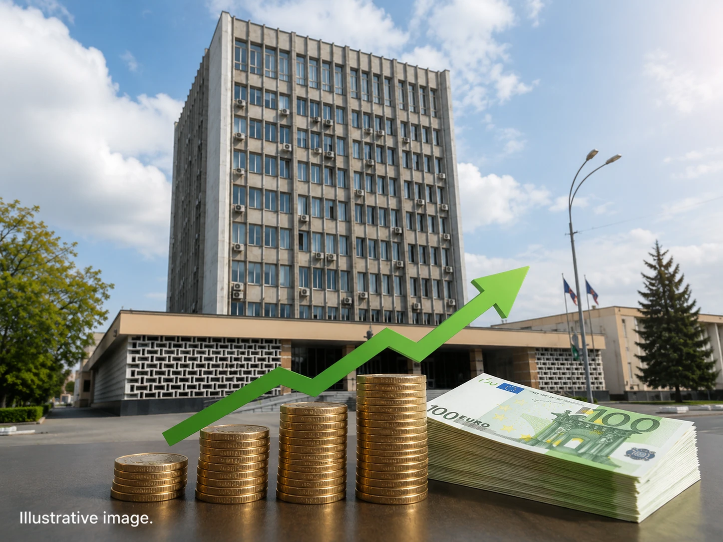 Rezervele valutare ale NBM au crescut la 5,2 miliarde de euro