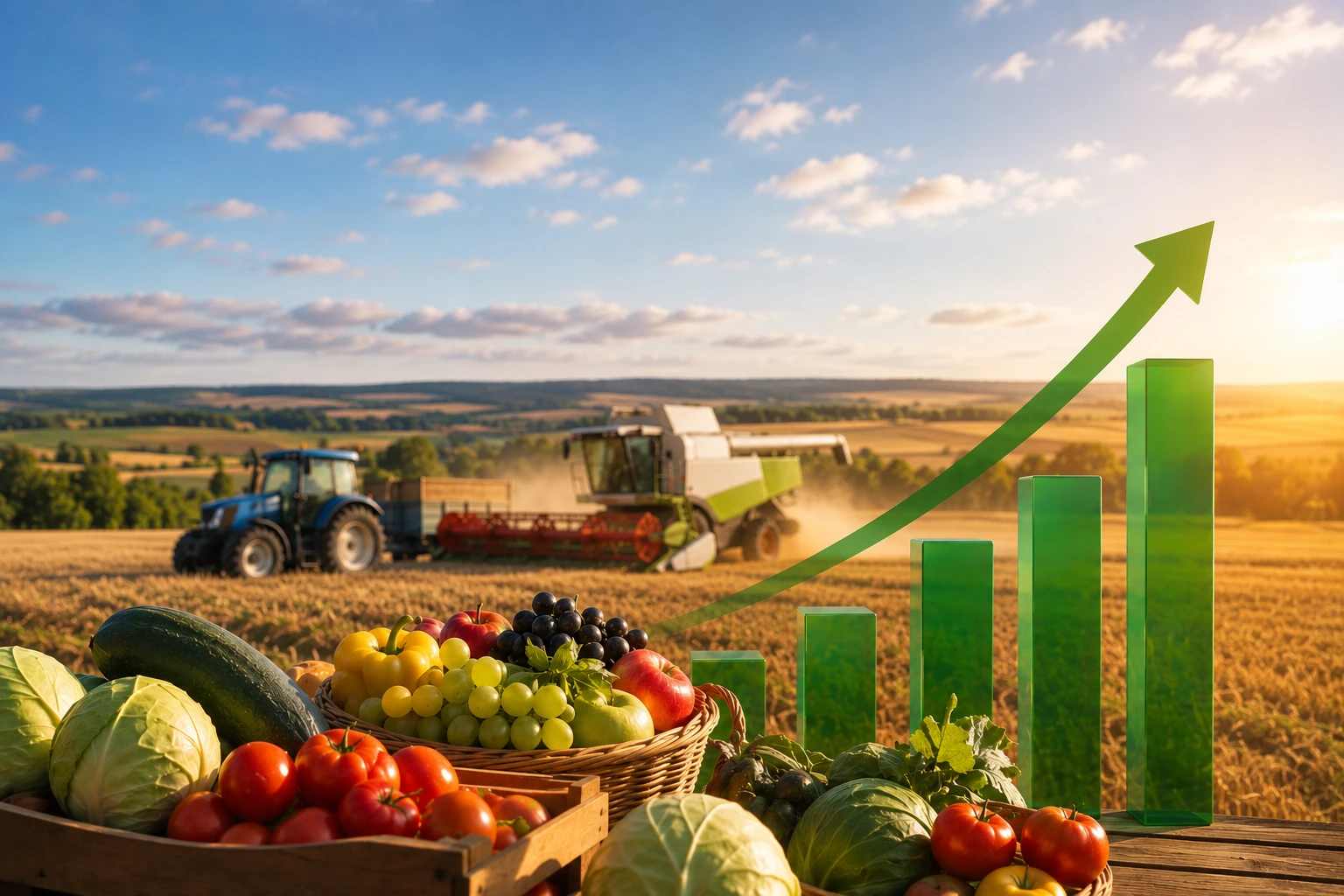 În Moldova, producția agricolă a crescut cu 8,9% în prima jumătate a anului