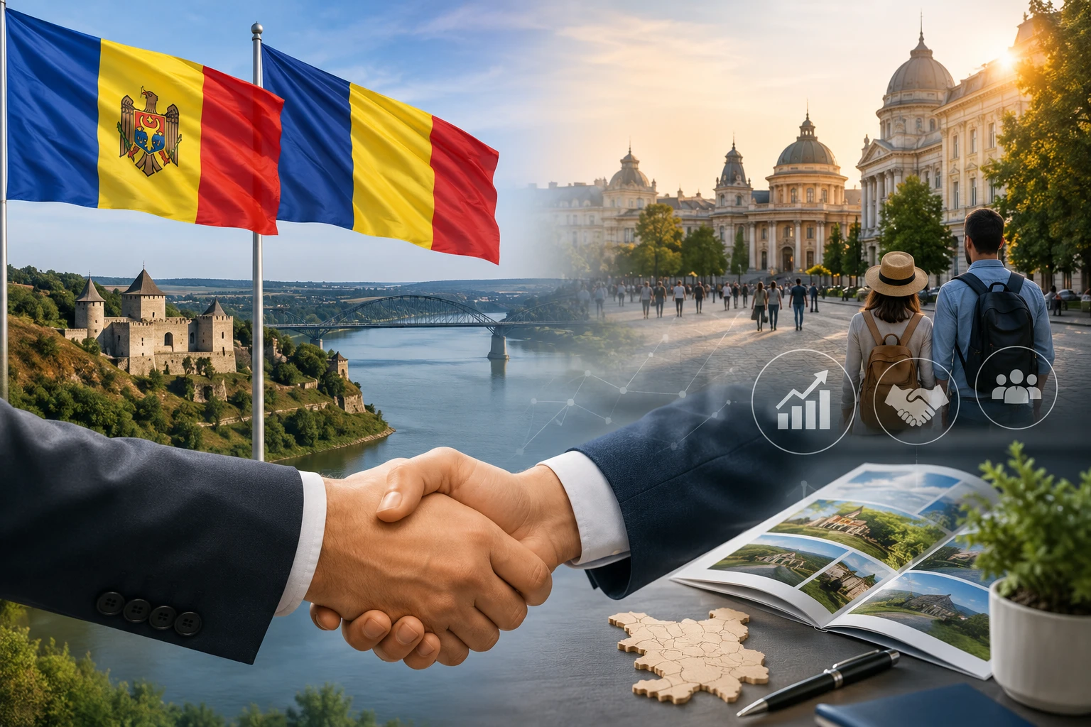 Moldova și România trec la o nouă etapă de cooperare în domeniul turismului și al investițiilor