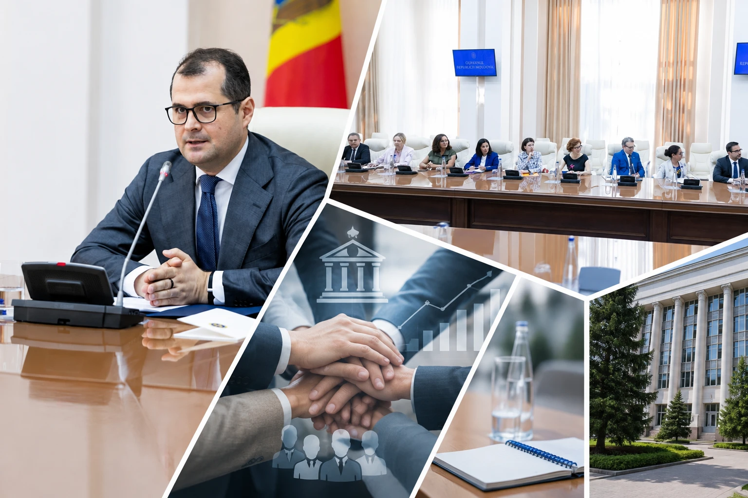 Moldova dorește să canalizeze ajutorul internațional către consolidarea administrației publice și reforme