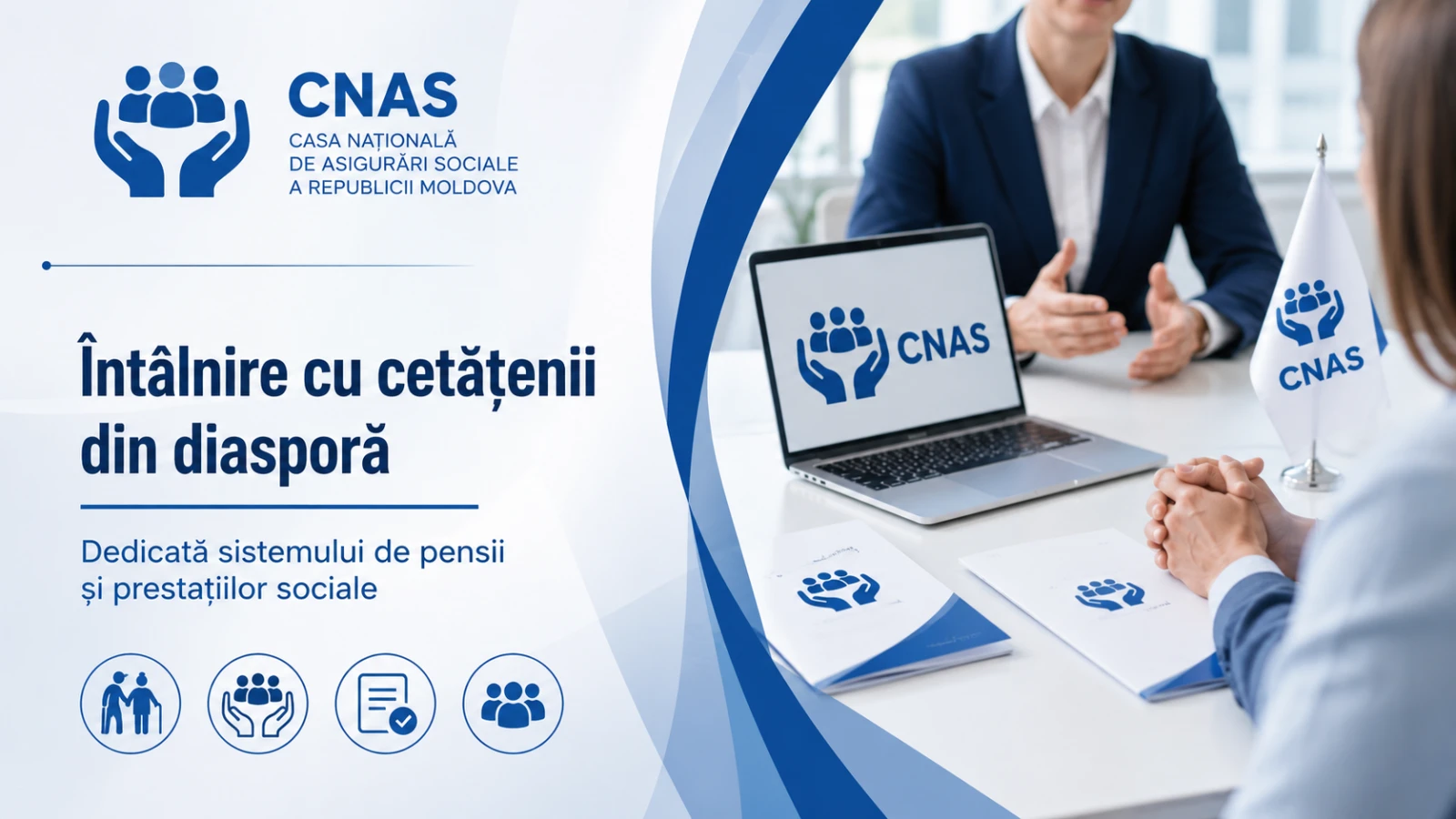 În Moldova va avea loc o întâlnire cu diaspora pe subiectul pensiilor și a asigurărilor sociale