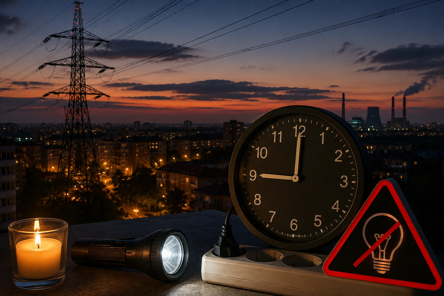 În această seară, în Moldova se preconizează un deficit de energie electrică și riscul unor întreruperi de curent