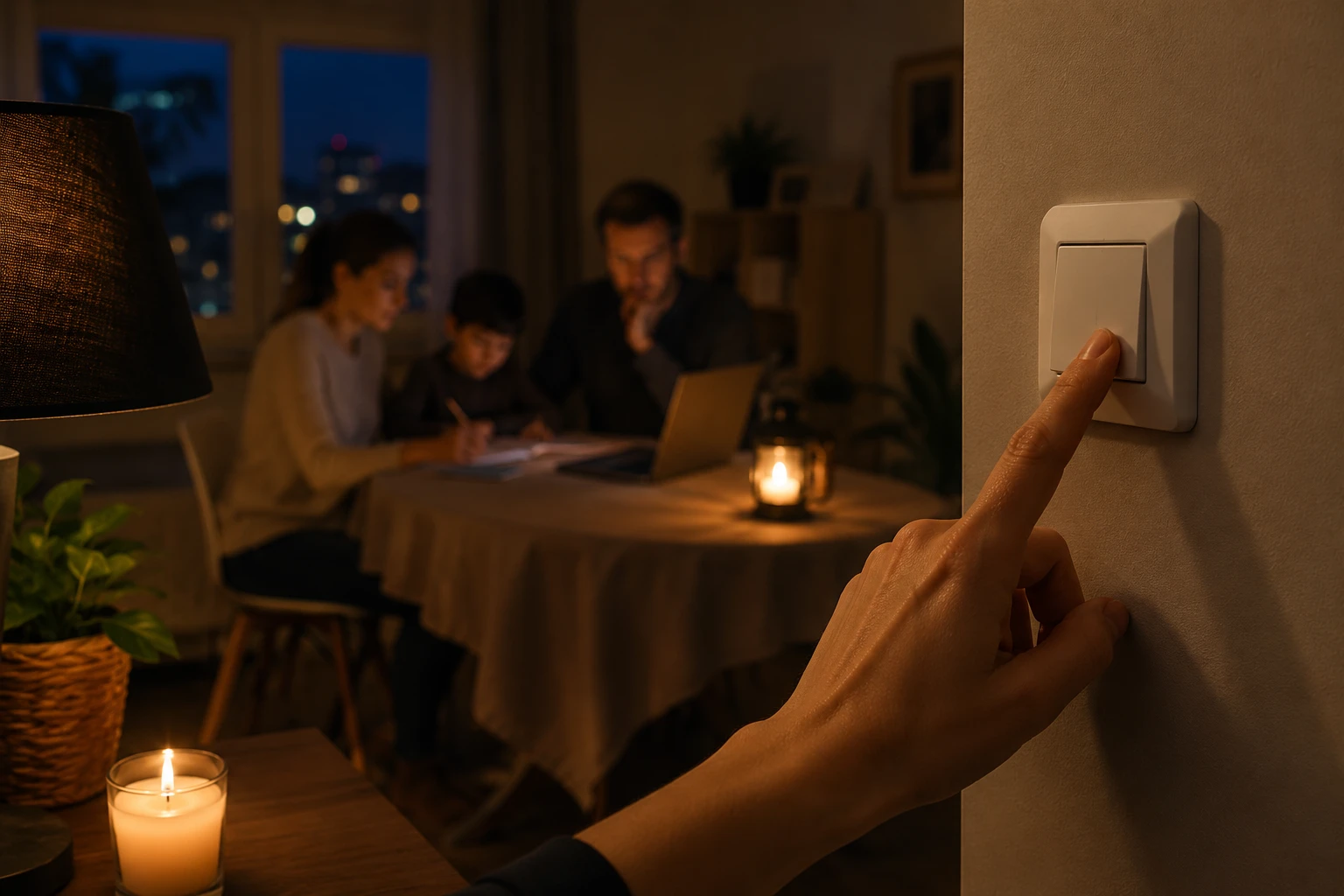 Autoritățile din Moldova au îndemnat cetățenii să-și reducă consumul de energie electrică seara