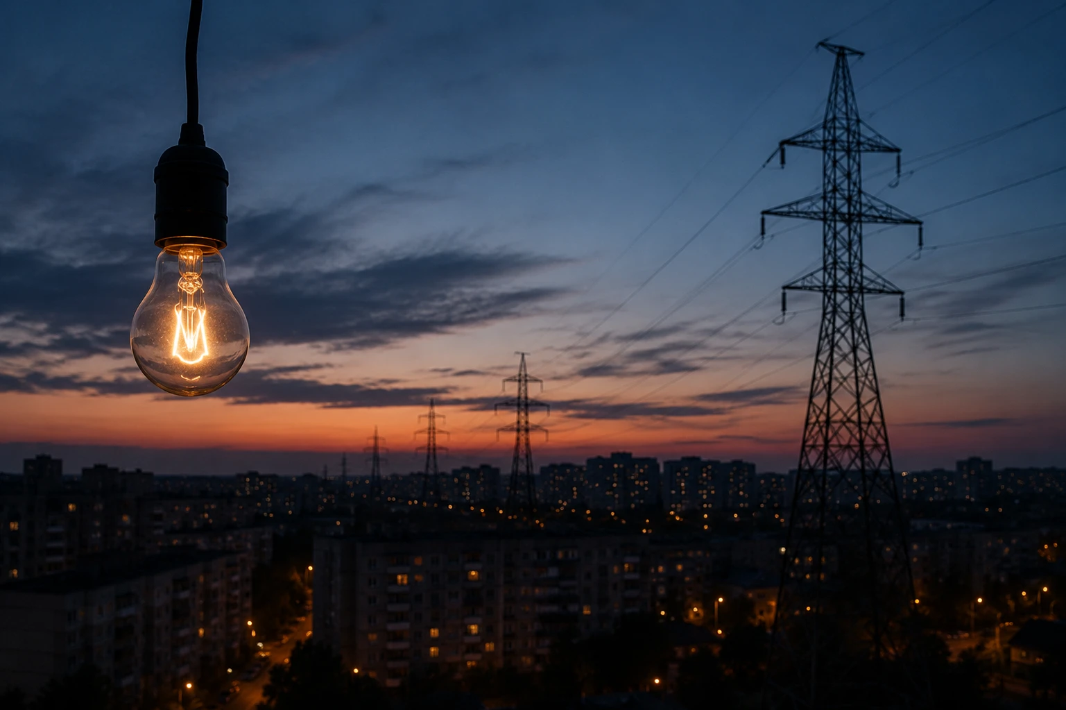 A power shortage of 303 MWh is forecast for Moldova this evening