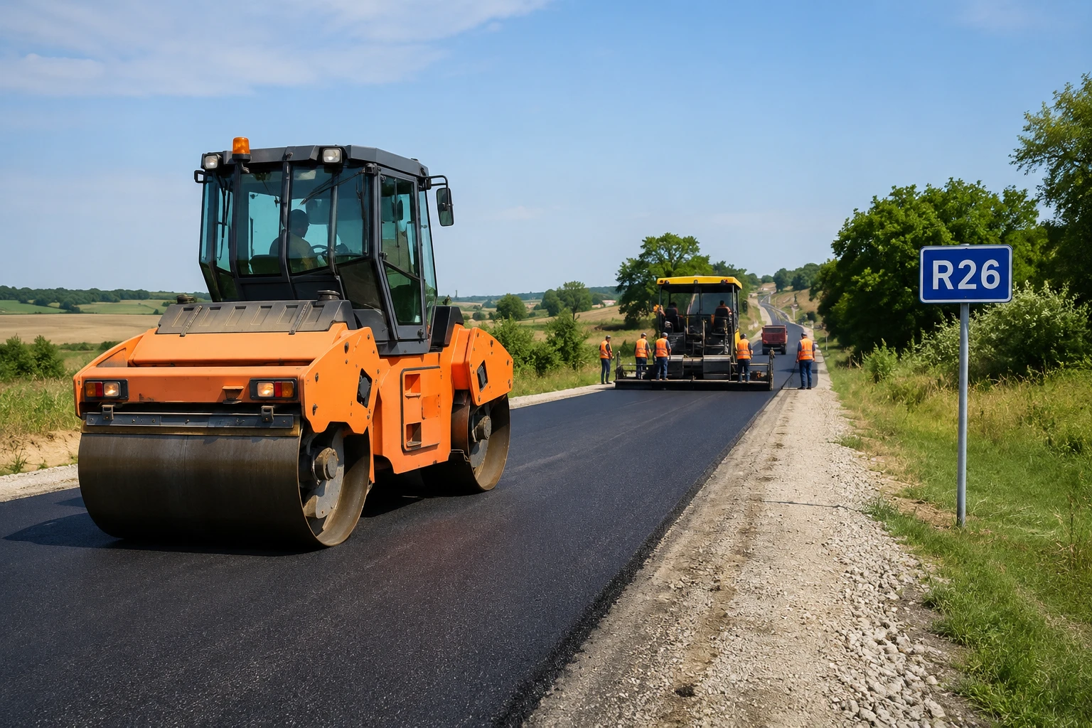 A fost anunțată o licitație pentru reabilitarea a peste 8 km din drumul R26 din raionul Caușeni