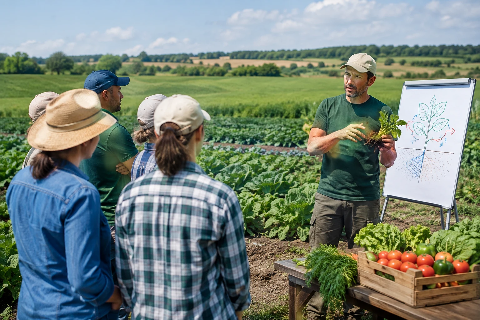 A fost lansată Școala organică pentru fermieri