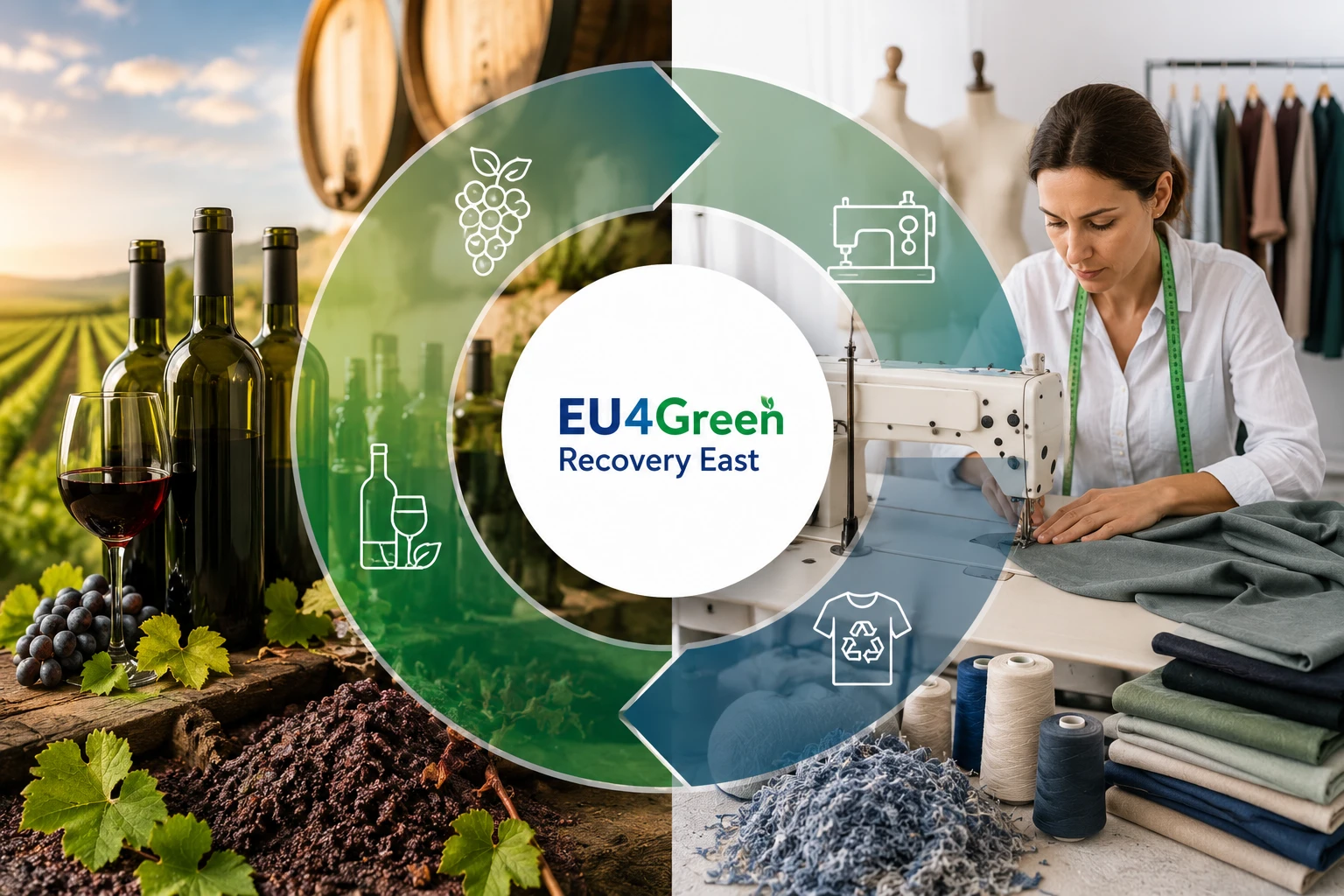 Sectoarele vitivinicol și al confecțiilor din Moldova au fost incluse în programul UE privind economia circulară