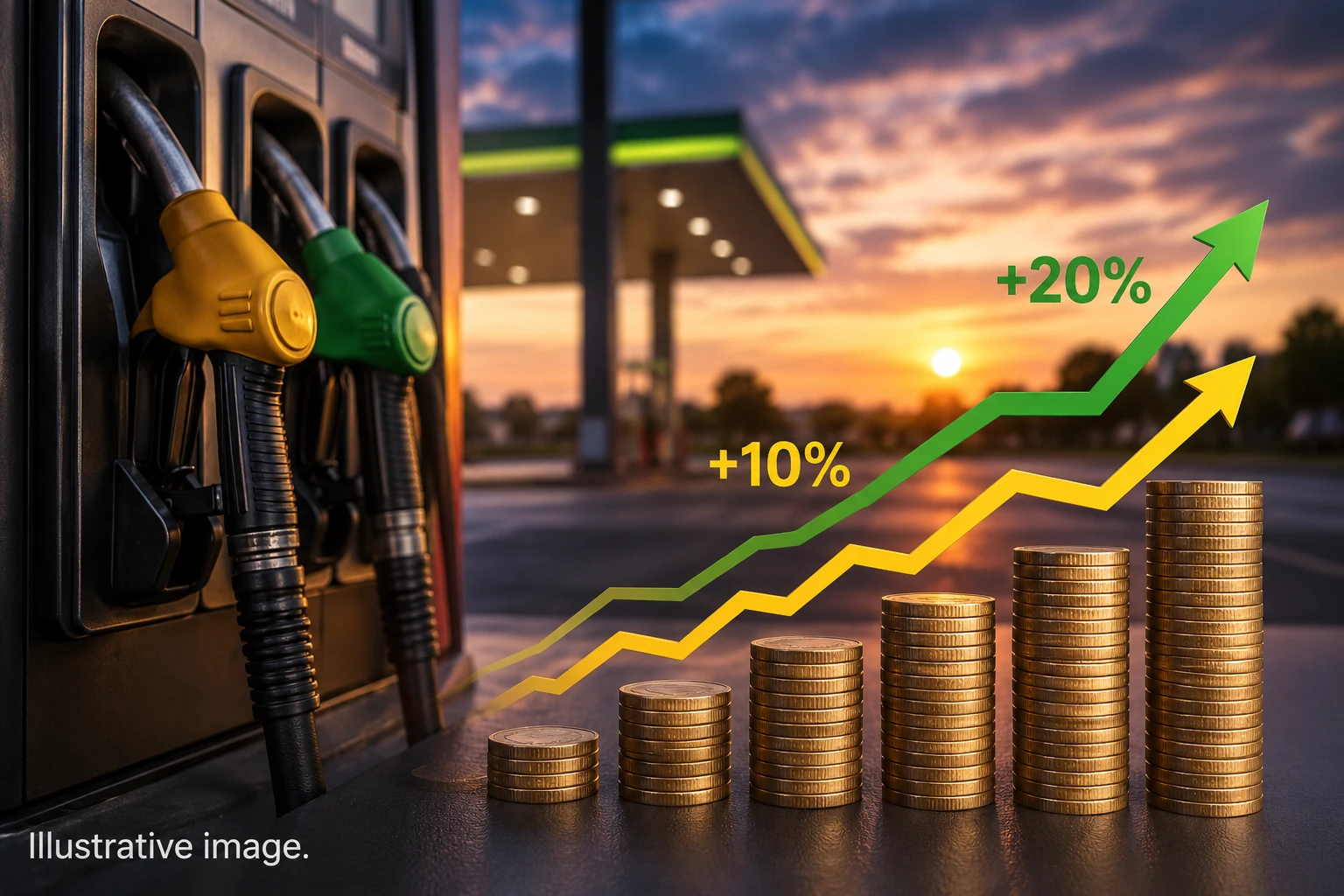 Excise taxes on gasoline and diesel fuel are set to rise sharply in 2027–2029