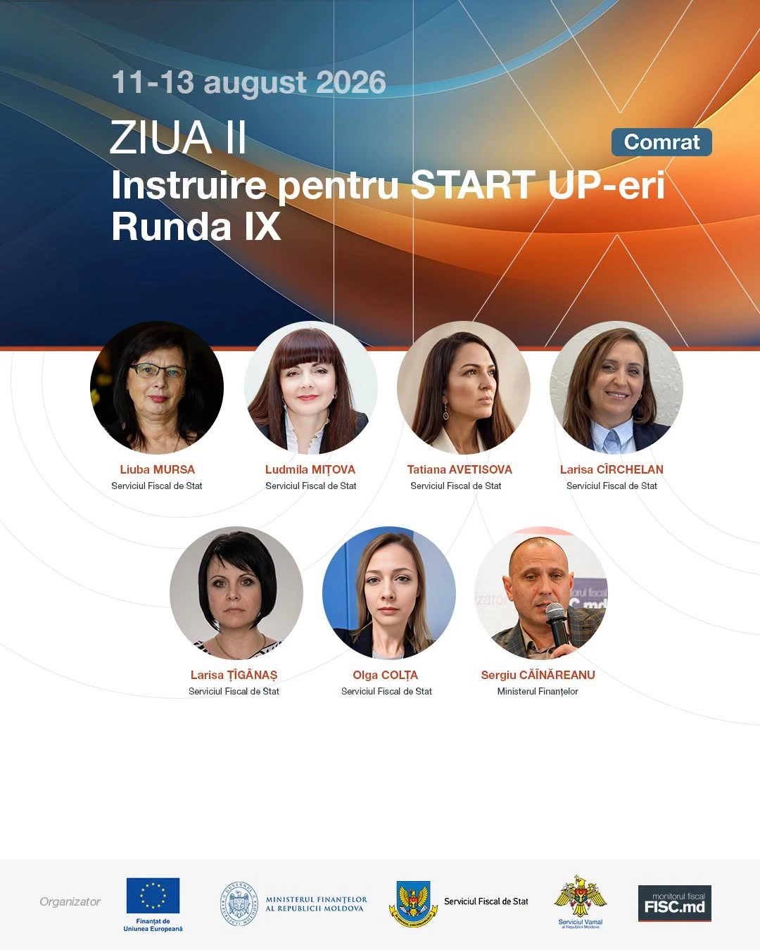 La Comrat va avea loc cea de-a noua ediție a cursurilor gratuite destinate antreprenorilor începători