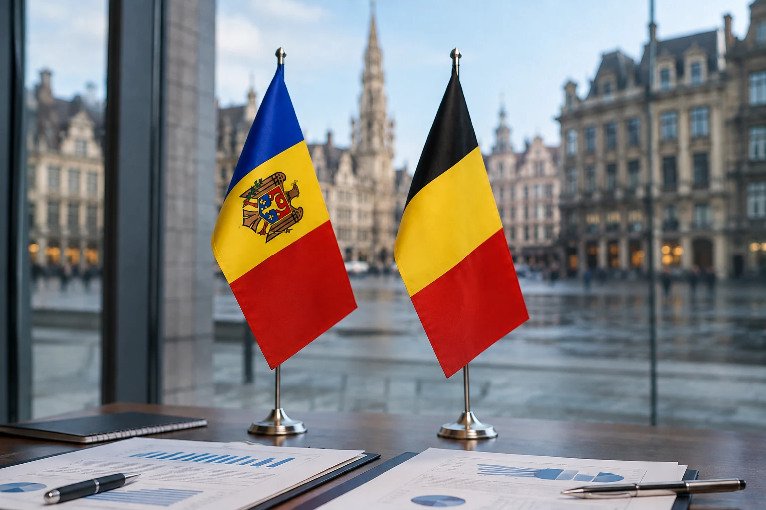 Moldova dorește să atragă investiții belgiene și să-și extindă schimburile comerciale cu Belgia