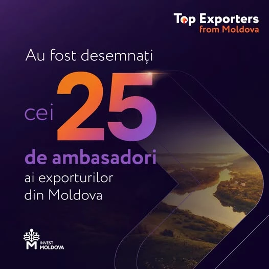 Moldova has published its first official ranking of the most successful exporters