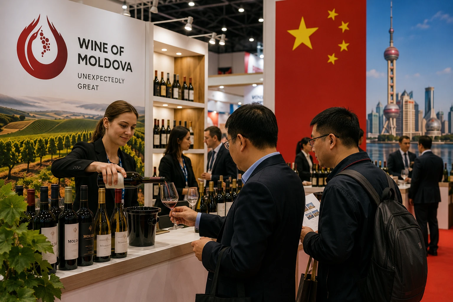 Moldova intensifică promovarea vinurilor pe piața chineză