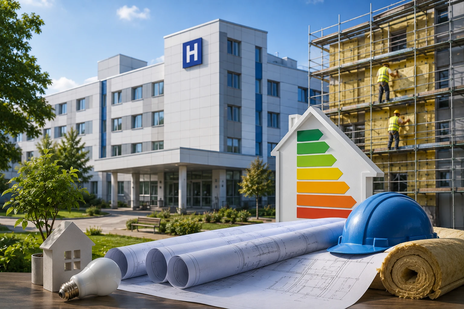 Zece spitale din Moldova vor fi modernizate pentru a reduce consumul de energie cu 41%