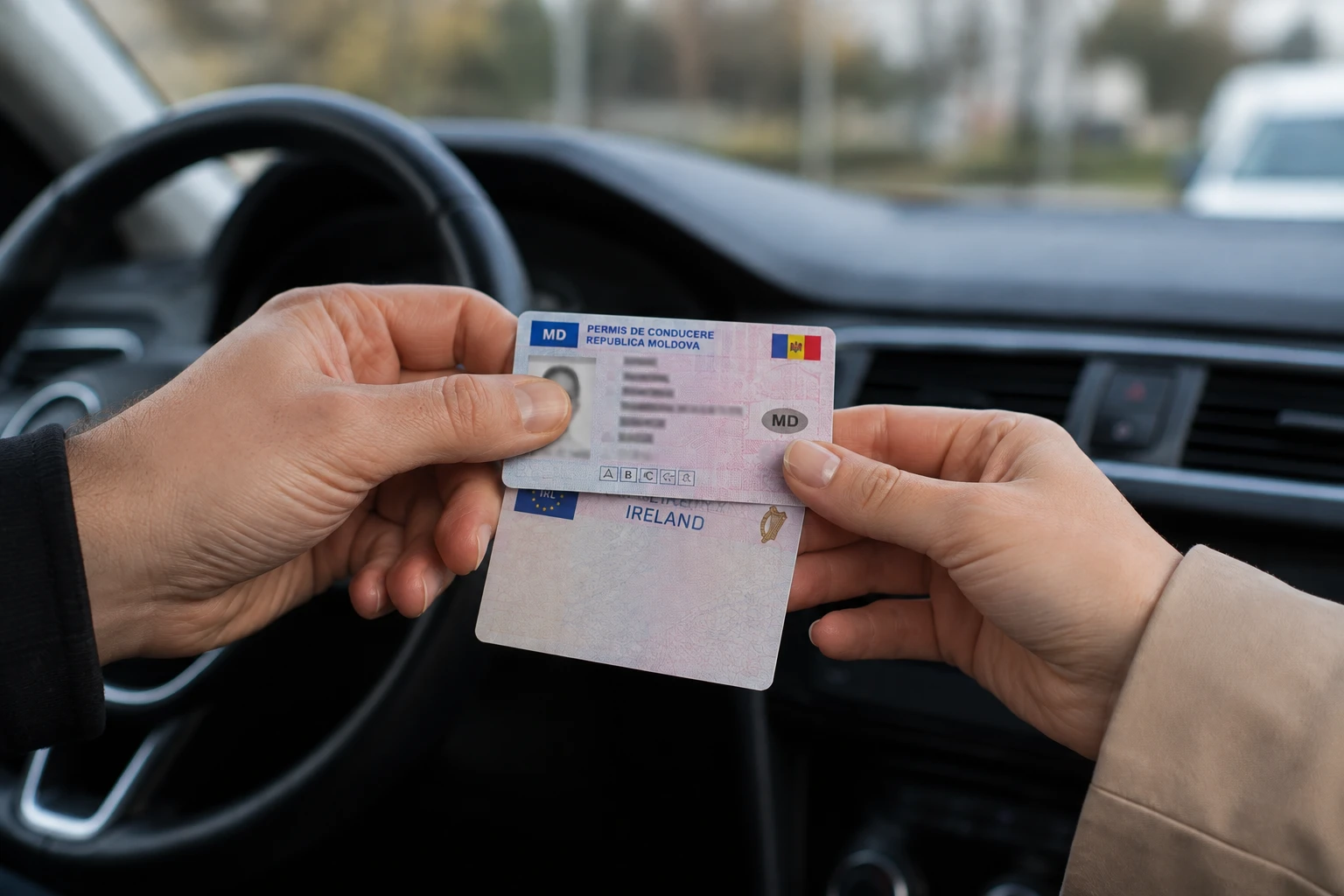 Moldova și Irlanda au început schimbul de permise de conducere fără examene