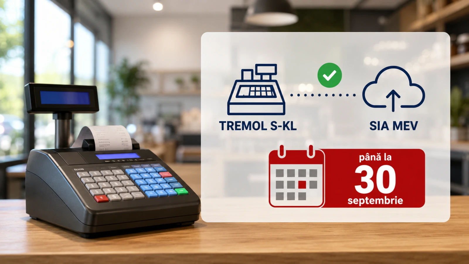 Пользователи кассовых аппаратов TREMOL S-KL должны подключиться к SIA MEV до 30 сентября