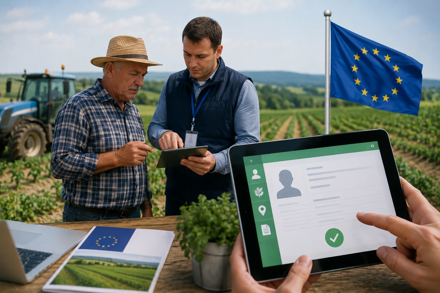 UE va acorda granturi de până la 15.000 de dolari pentru înregistrarea fermierilor în registrul digital