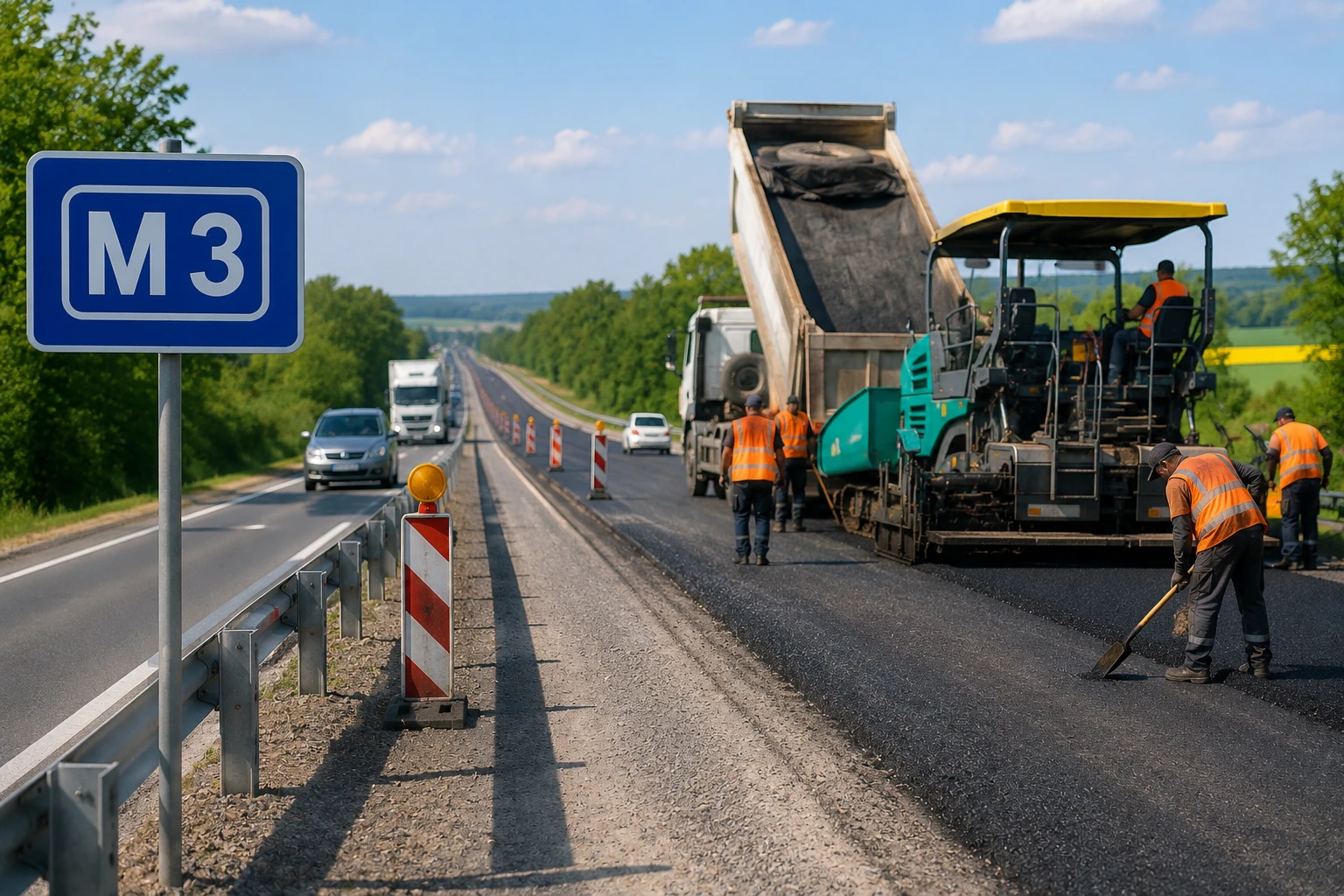 Moldova to reconstruct a section of the M3 highway