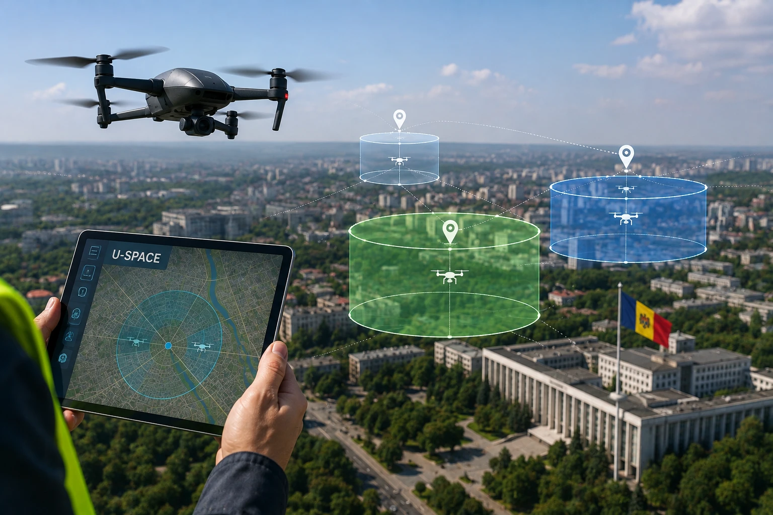 Moldova has approved rules for drone flights in U-space zones